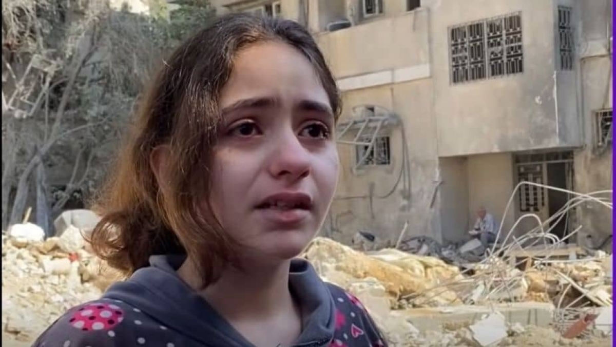 “Sólo tengo 10 años": Testimonio de una niña Palestina en medio de los bombardeos