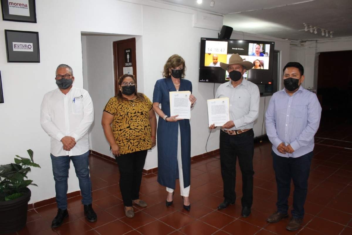 Entregaron a Coatetelco lista nominal de electores