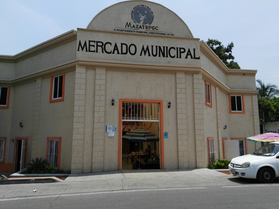 Pretenden instalar oficinas públicas en el mercado municipal de Mazatepec