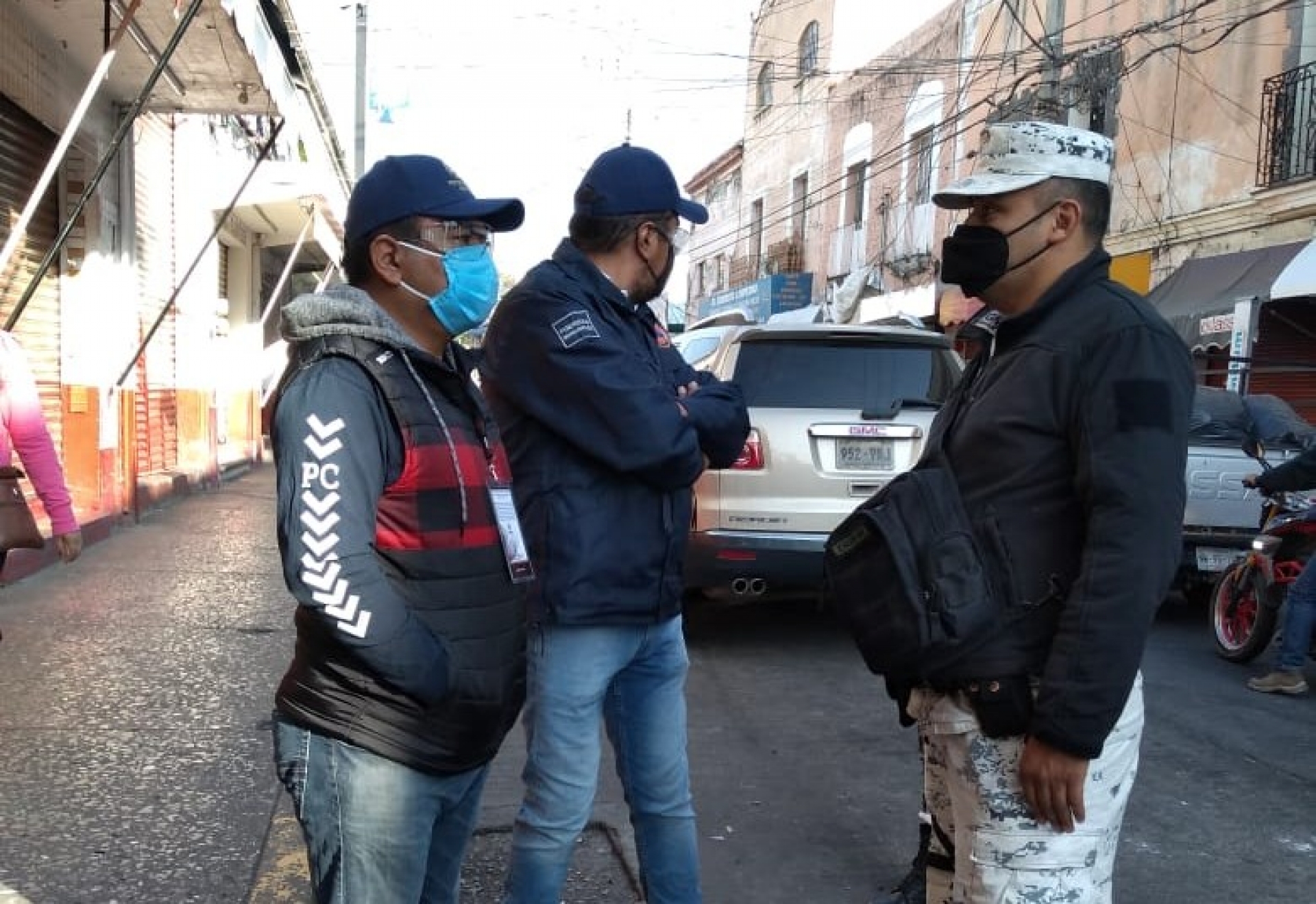 Operativo del ayuntamiento capitalino para evitar ambulantaje por Reyes Magos