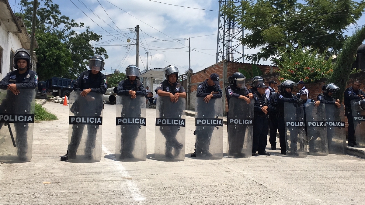 CDHEM pide que no haya armas en el resguardo policiaco del acueducto