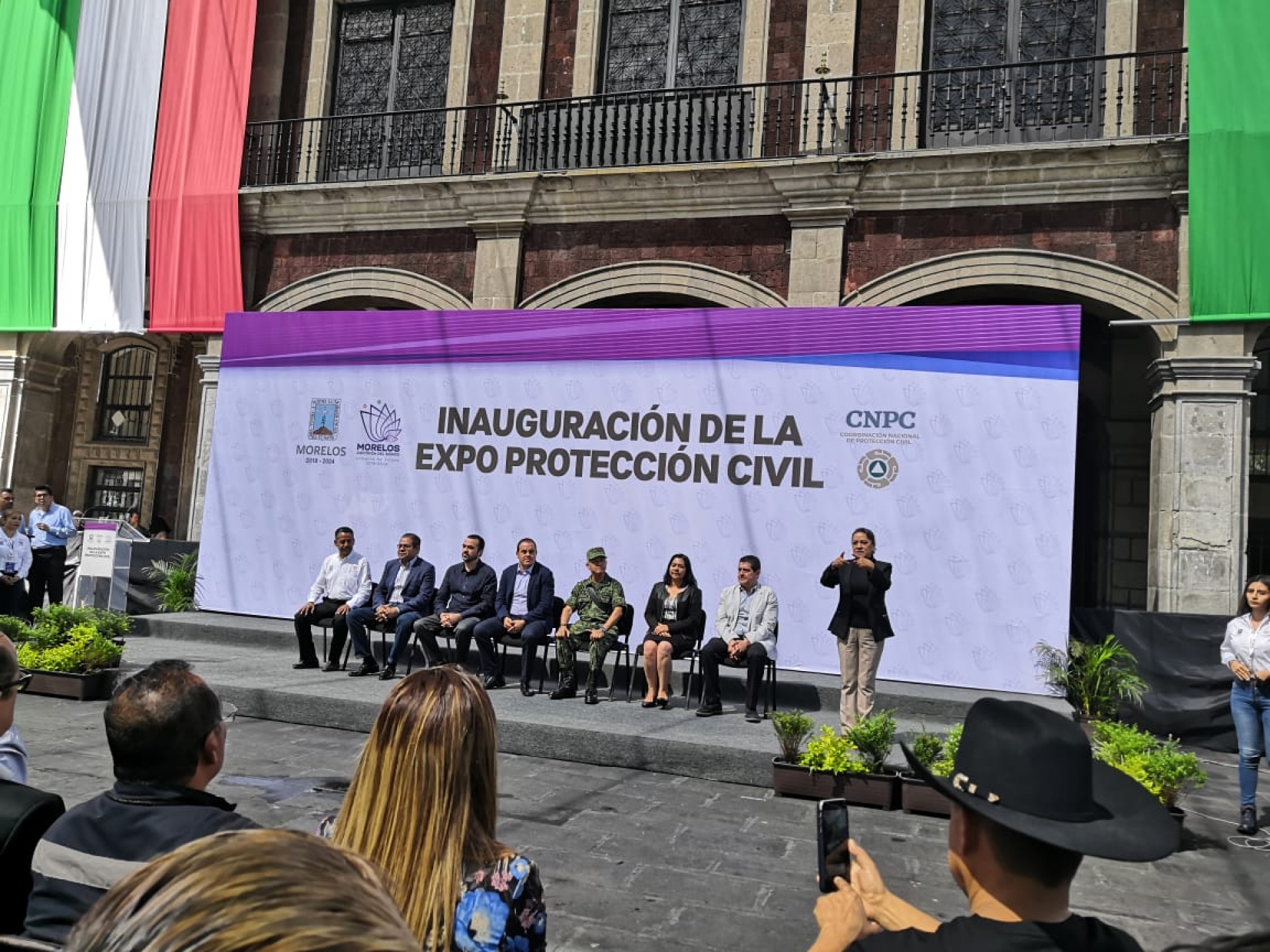 Inaugura gobernador la 'Expo Protección Civil', en Cuernavaca