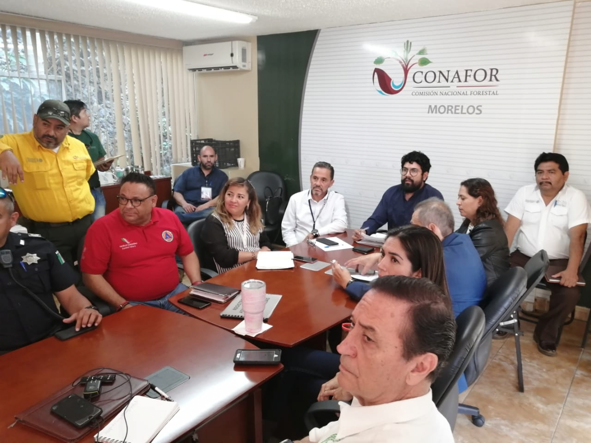 Se coordinan autoridades para prevenir y combatir incendios forestales