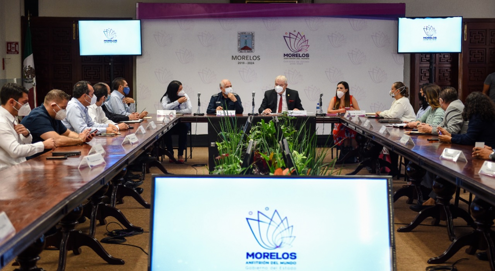 Reforzará Ejecutivo contacto con municipios para fortalecer prevención de covid-19 en Morelos