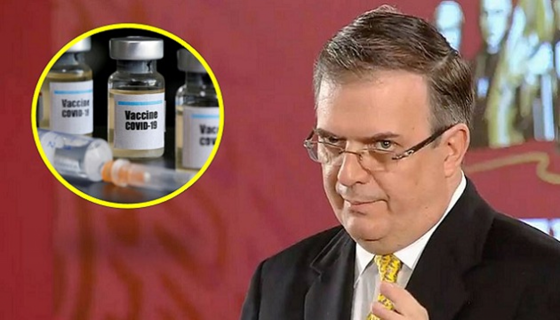 México iniciará vacunación contra COVID-19 en diciembre: Ebrard