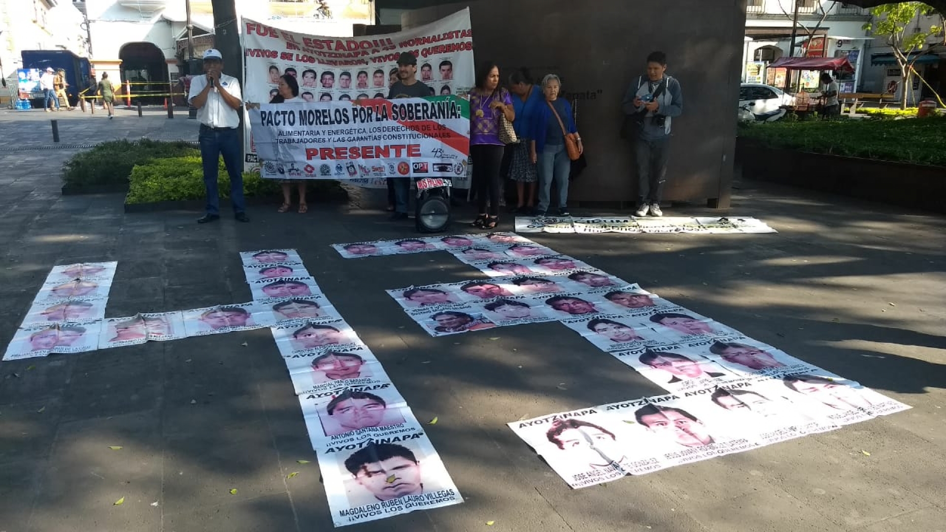 Pacto por la Soberanía Alimentaria exige justicia por los 43 normalistas