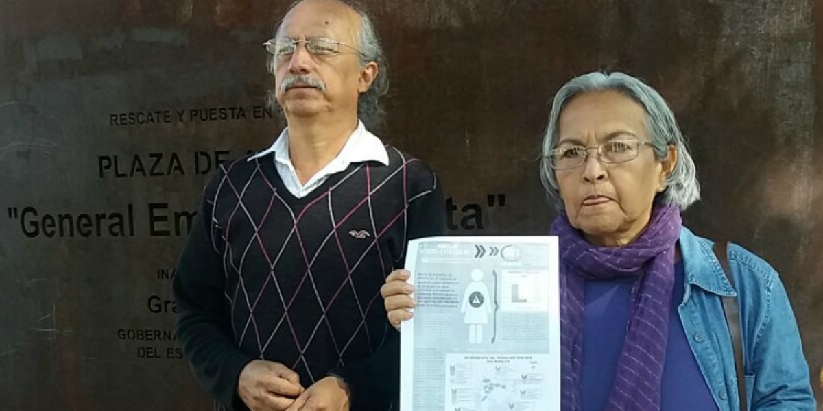 Protesta CIDH por la violencia feminicida en la entidad