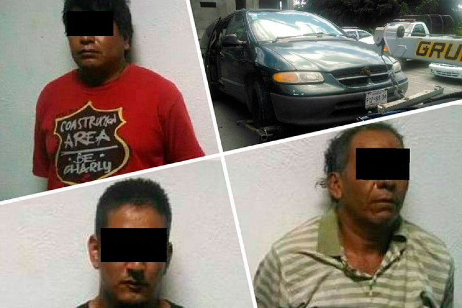Capturan a tres presuntos secuestradores en Ayala