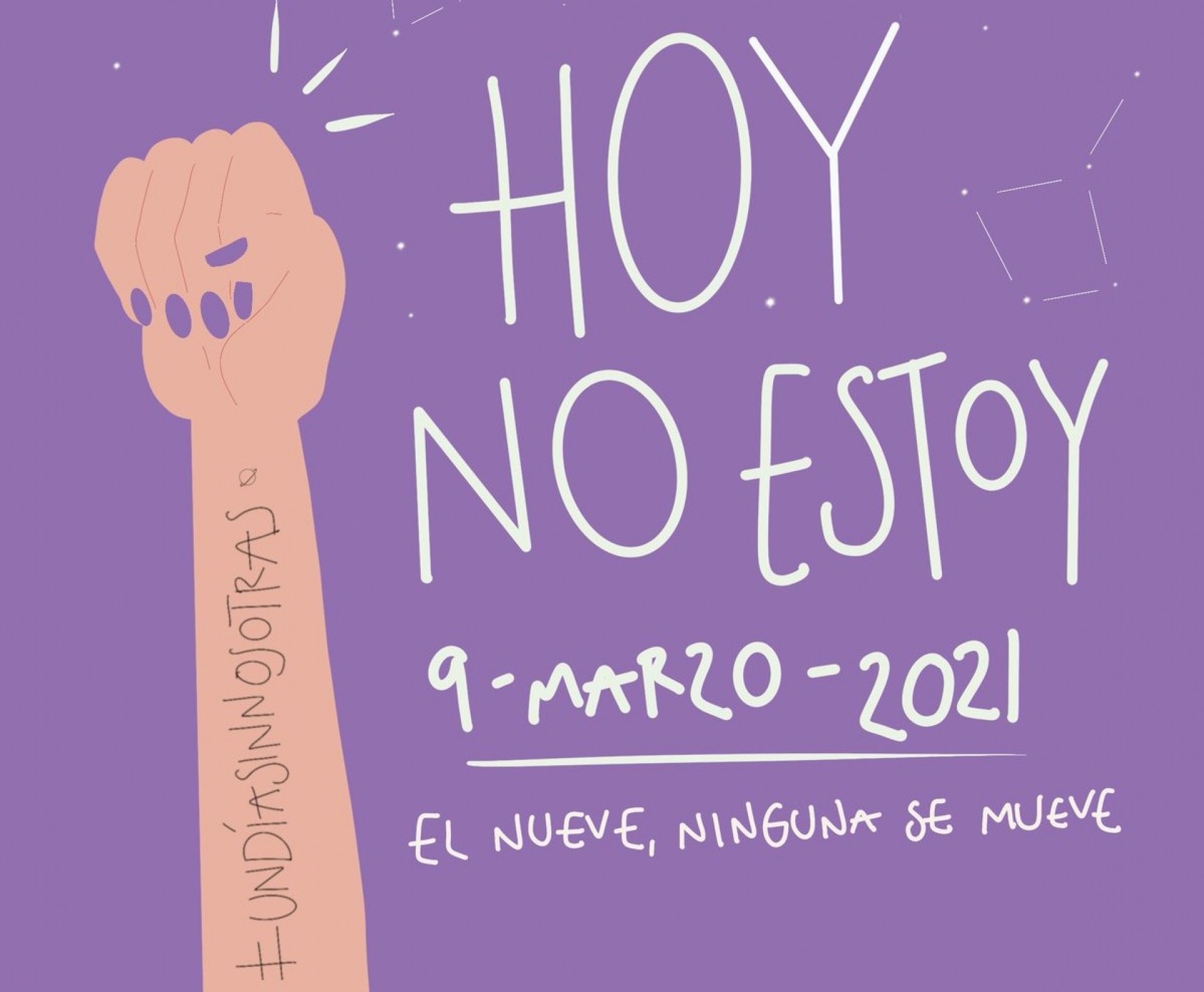 Feministas convocan a segundo paro Nacional, #El9NingunaSeMueve