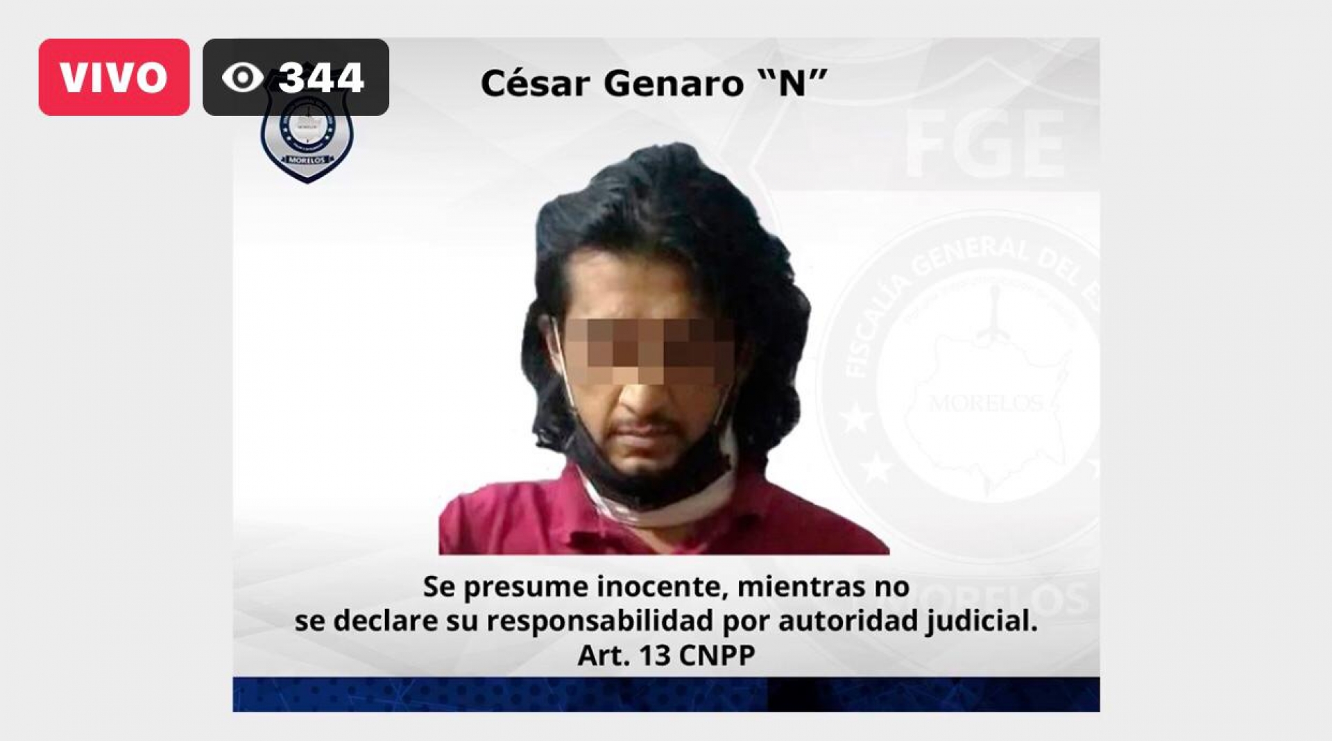 Detienen a hombre presuntamente relacionado con feminicidio en Tlaltizapán