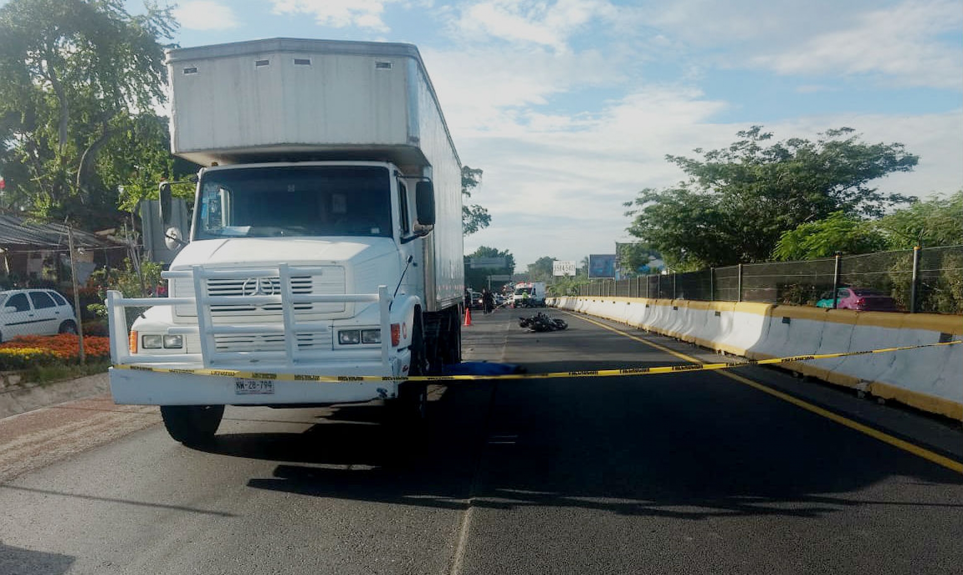 Fallece motociclista tras accidente en la autopista México-Acapulco