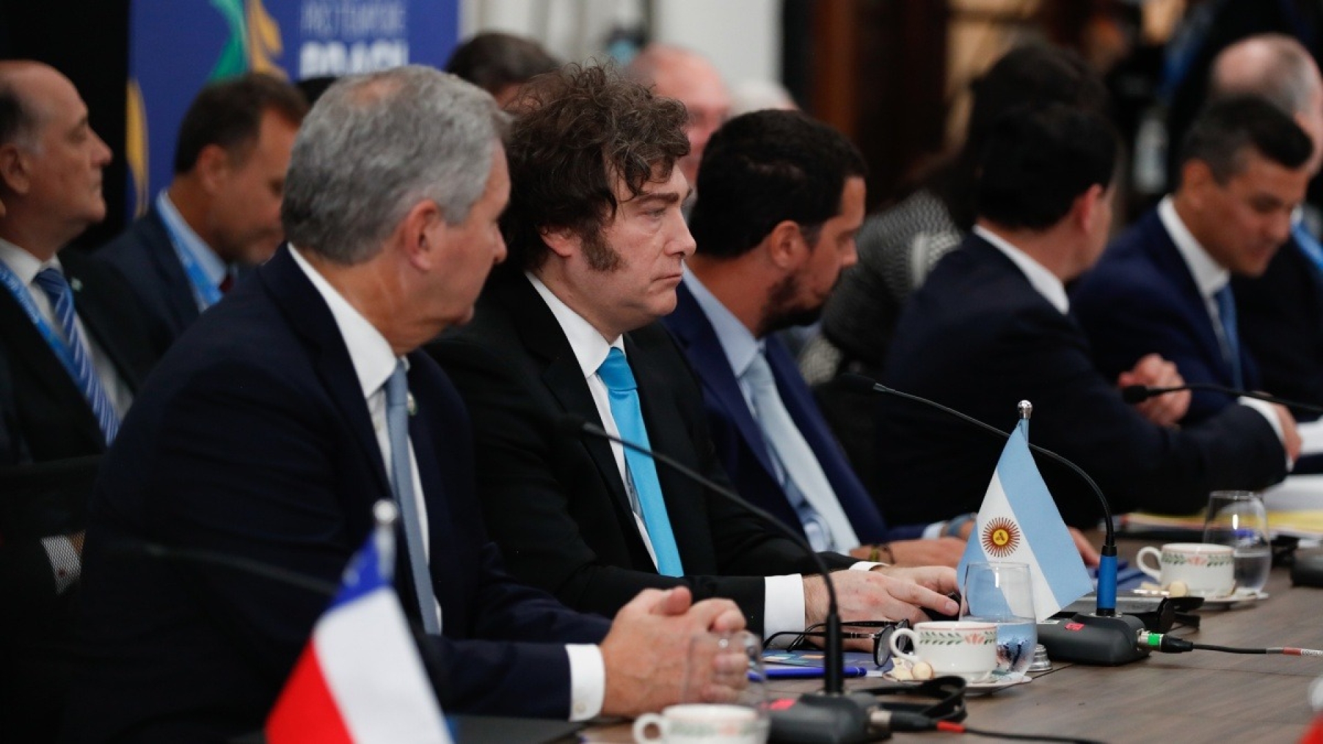 Milei pide al Mercosur apoyar presión militar de EU contra Venezuela