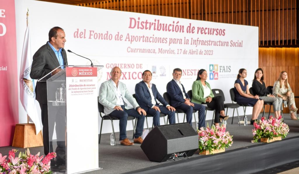 Trabajan gobiernos de Morelos y de México juntos contra el rezago social de los 36 municipios