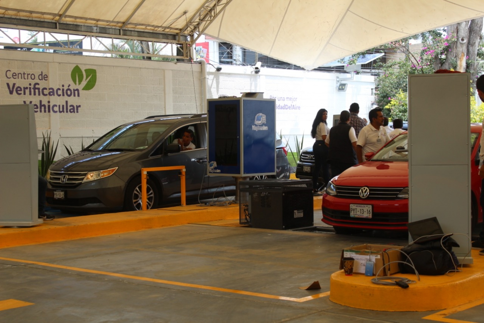 Reanudan servicio en verificentros de Morelos