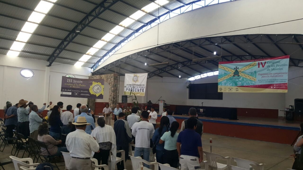 Realizó APPM la IV Sesión del Congreso de los Pueblos de Morelos