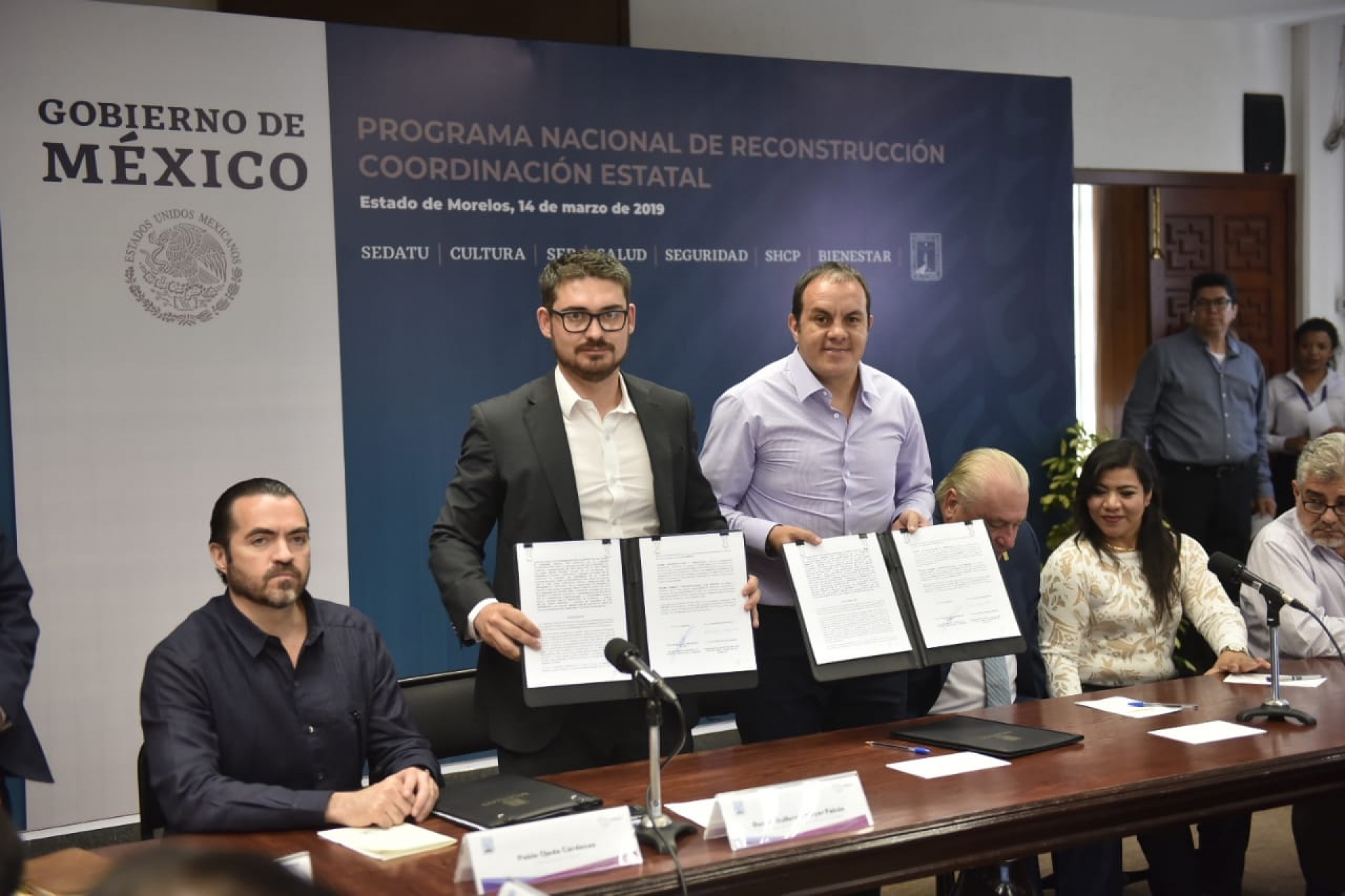 Instalan la coordinación estatal del Programa Nacional de Reconstrucción