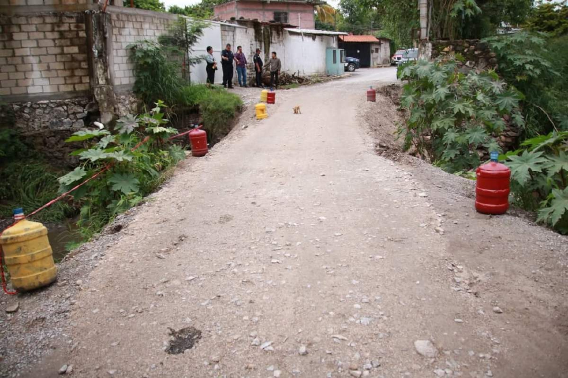 Revisan infraestructura dañada por lluvias en Zacatepec