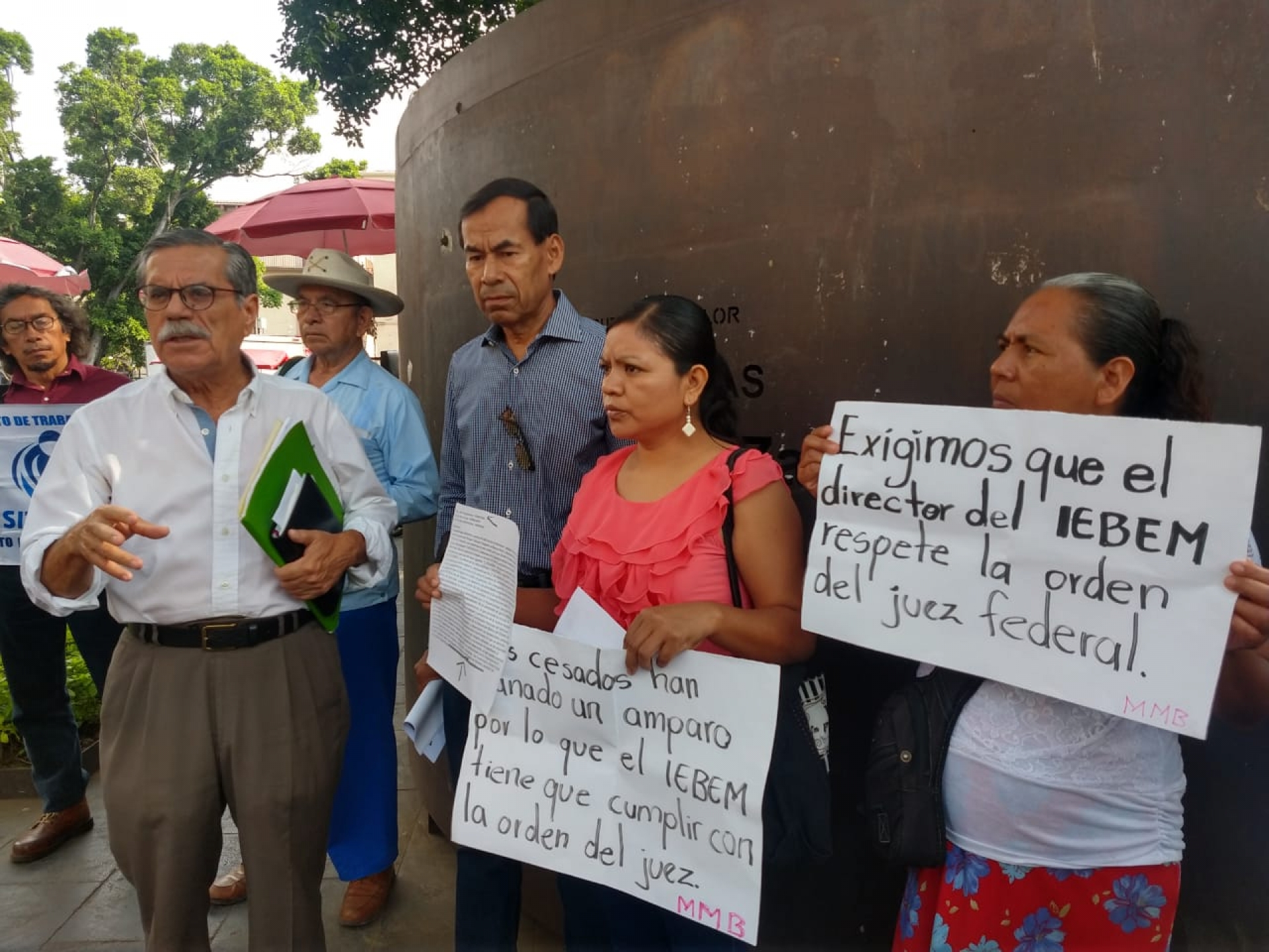 Marchará MMB para exigir reinstalación de docentes cesados, este viernes