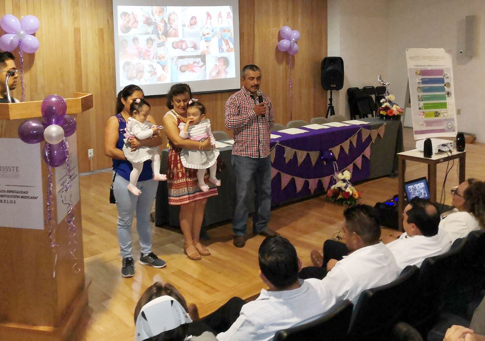 Conmemoran el 'Día mundial del prematuro' en el hospital regional del ISSSTE