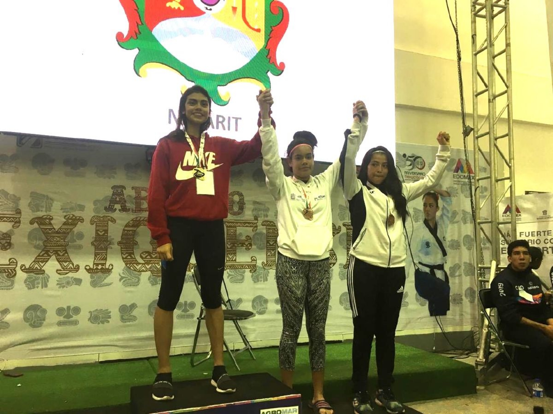 Selección del Indem de Taekwondo obtiene cinco medallas en Torneo Mexiquense