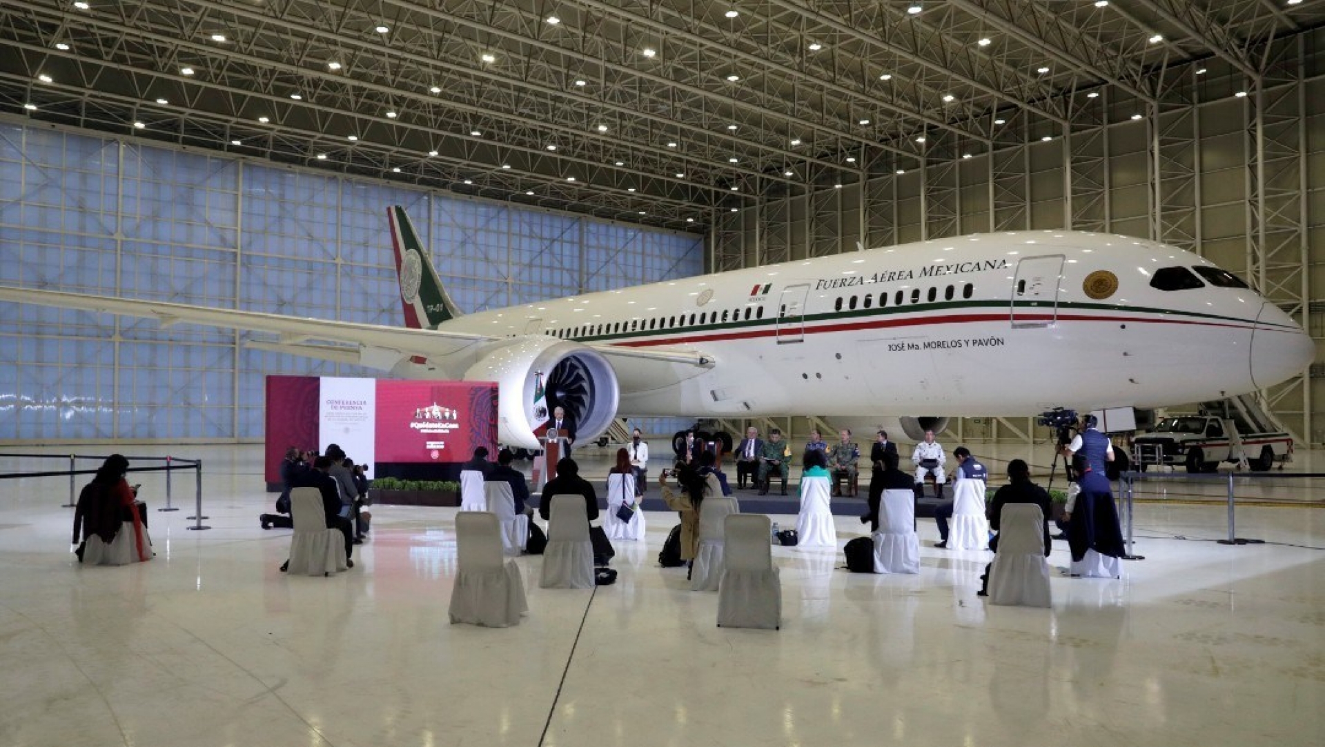 AMLO: Mostrar el avión presidencial tiene como objetivo evidenciar cómo se malgobernaba