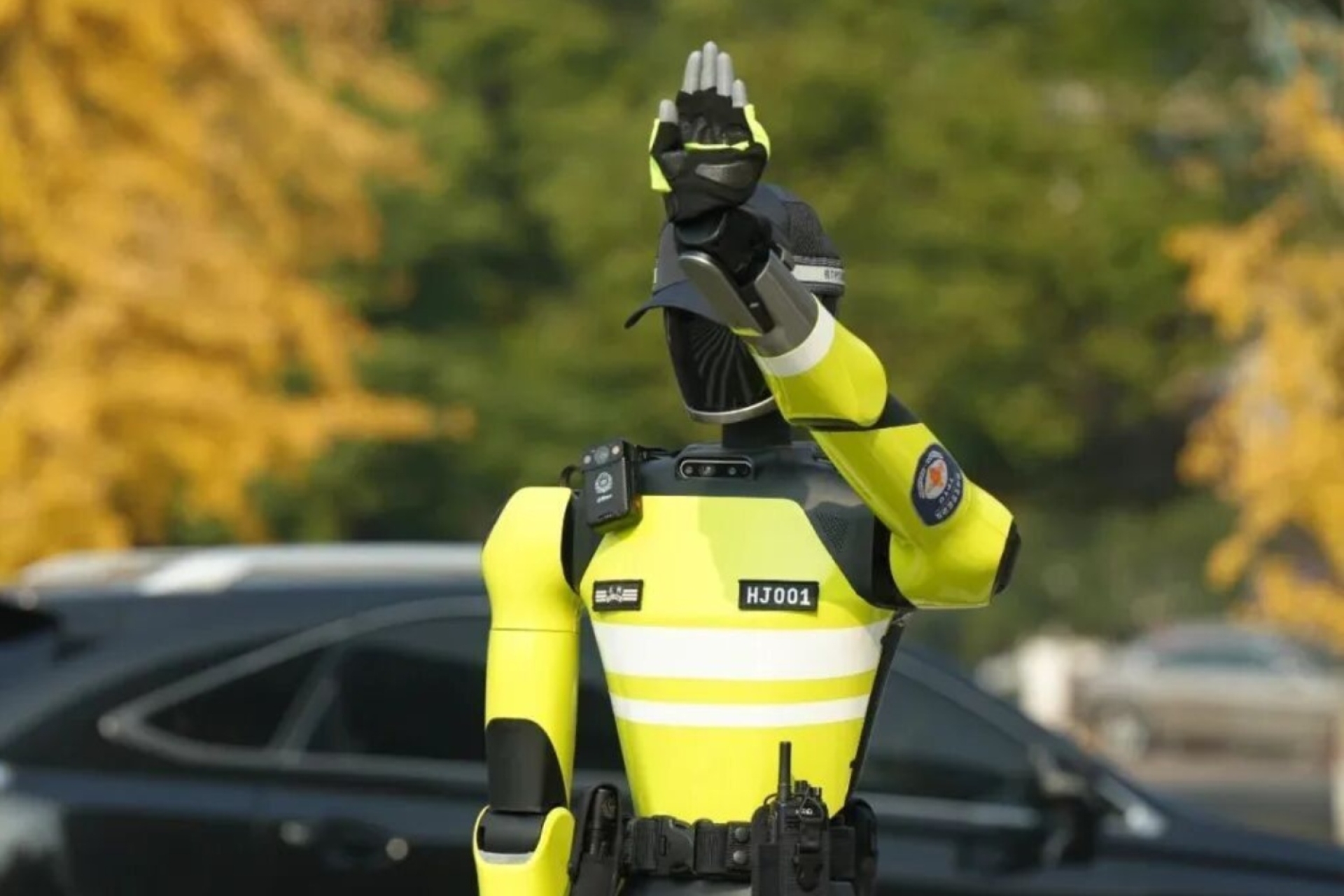 Robots policía ya patrullan las calles de China para controlar el tráfico