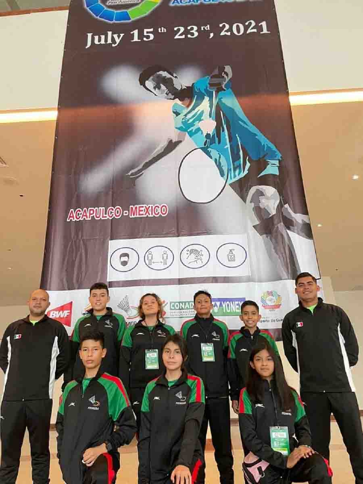 Selección de Bádminton, lista para viajar a Aguascalientes