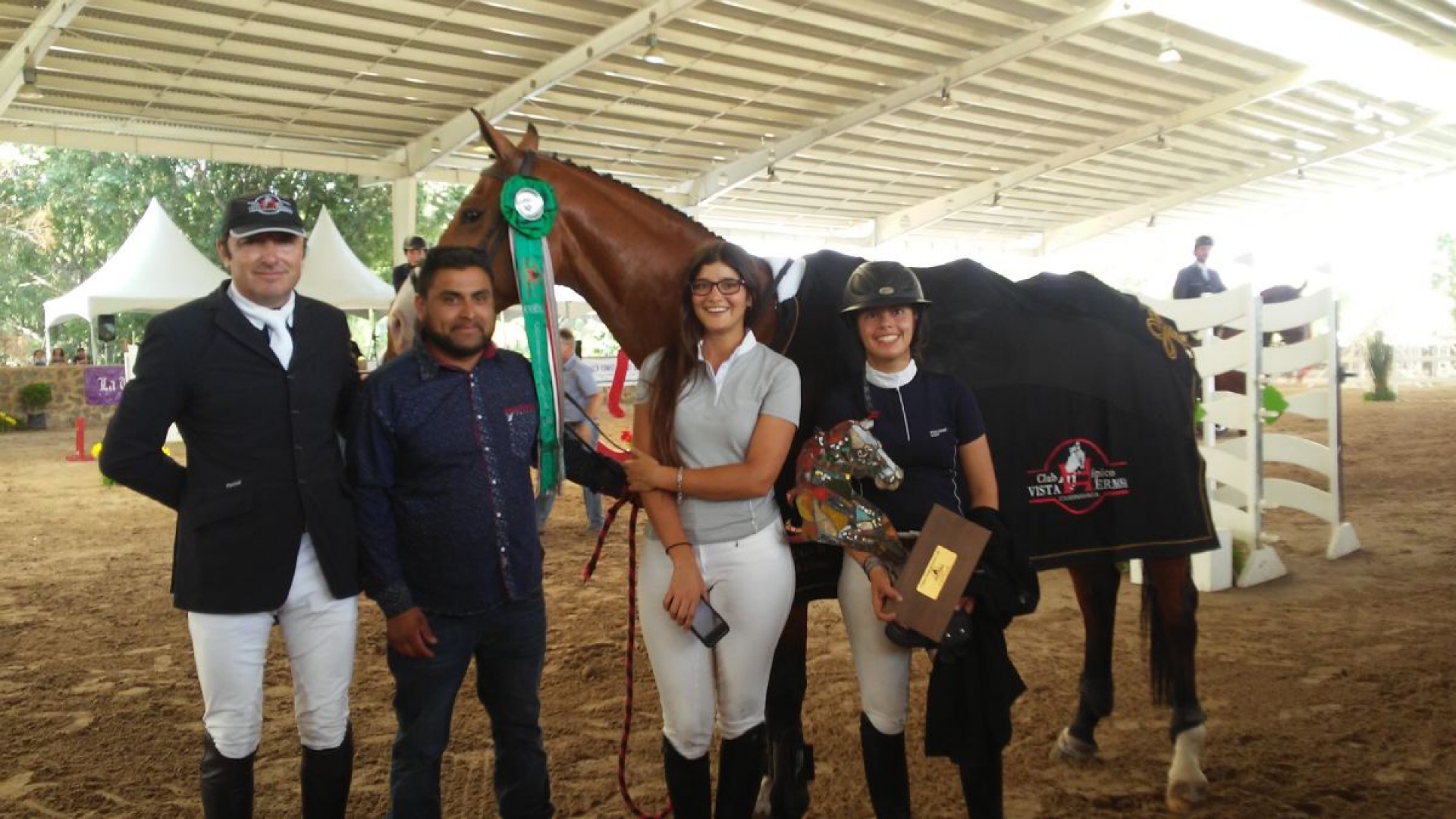 Reconoce Fabián Sejanes el nivel del concurso nacional de salto