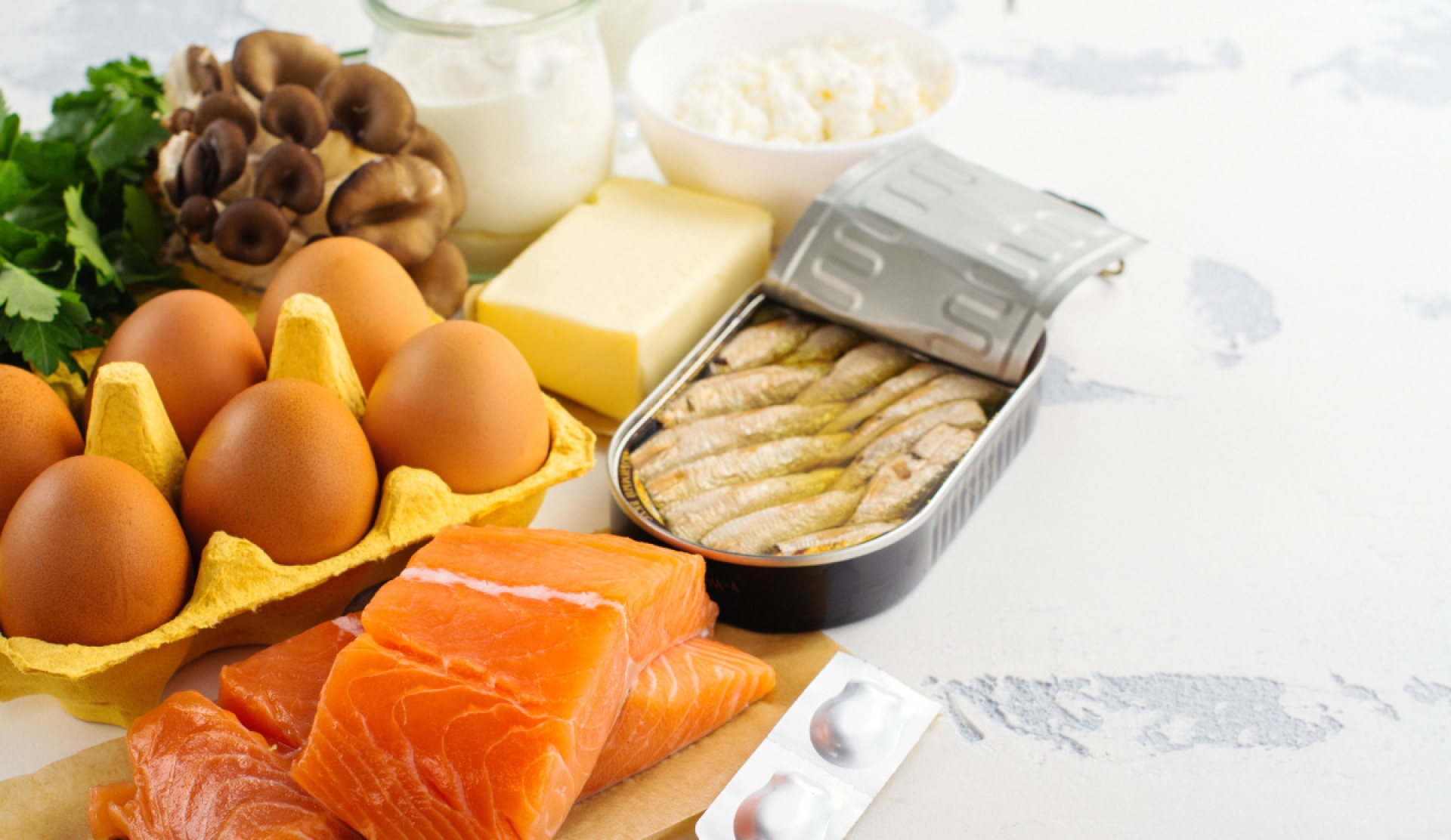 Estos son los 7 alimentos más ricos en vitamina D, según expertos