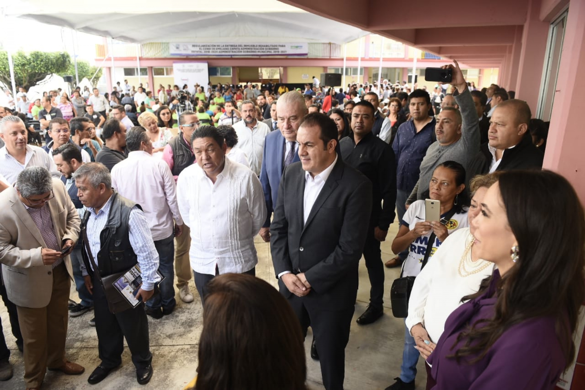 Entrega gobernador inmueble rehabilitado para Cendi 'Piaget', en Emiliano Zapata
