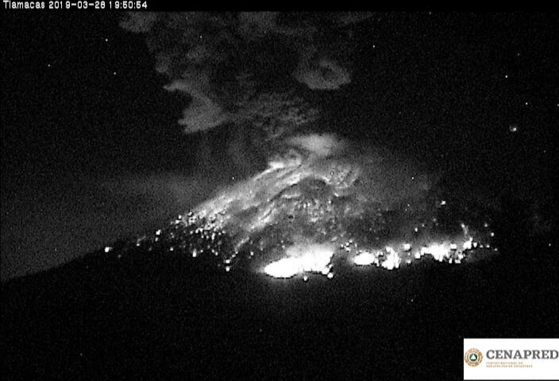 Se registra explosión en el Popocatépetl; alerta permanece en amarillo fase 3