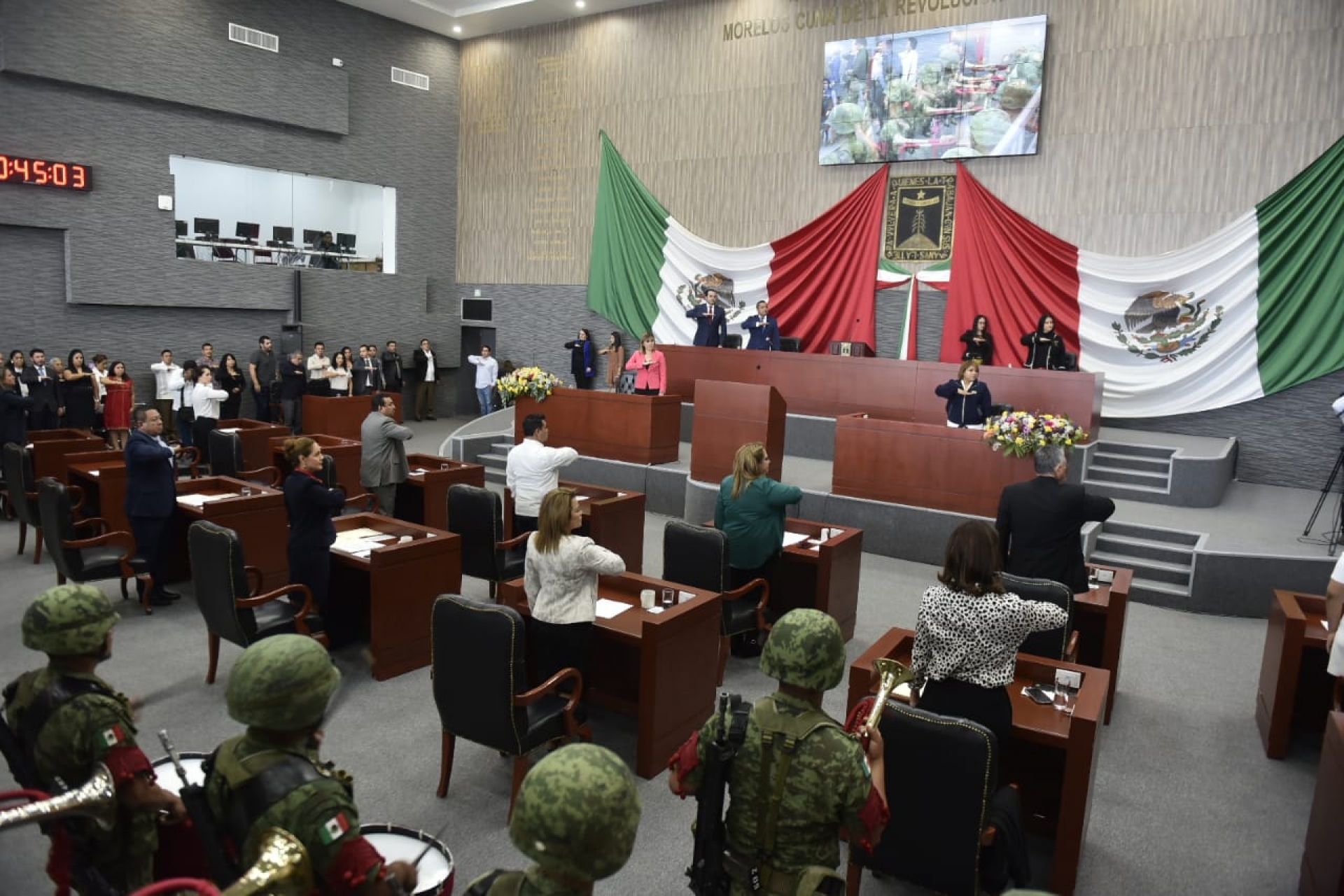 Inicia segundo periodo ordinario de sesiones del segundo año de la LIV Legislatura