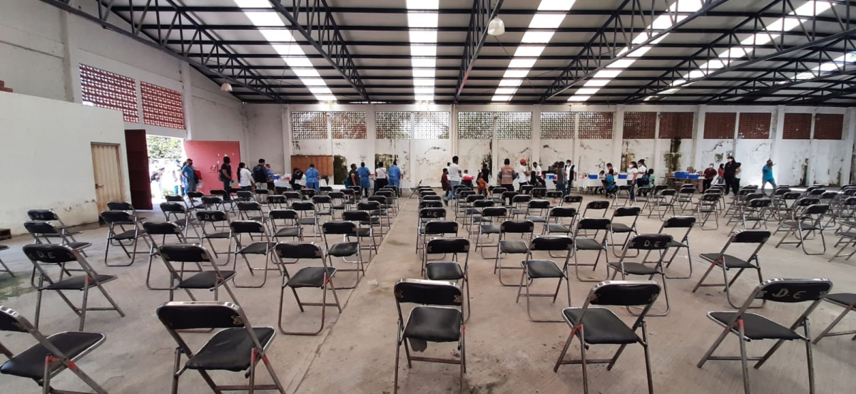 Amplían hoy en Xoxocotla vacunación a mayores de 18 años de otros municipios: PC