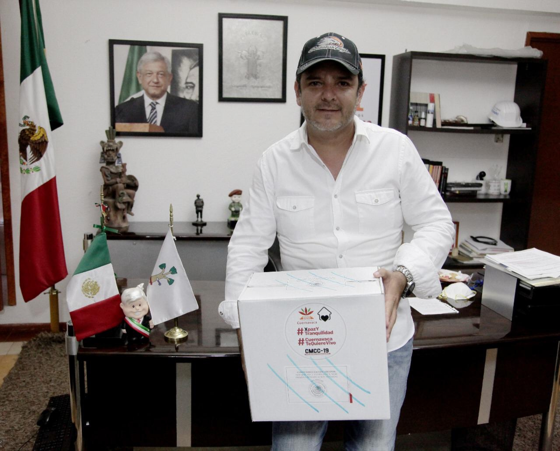 Apoyos alimenticios para quienes estén en riesgo sanitario y económico: Antonio Villalobos
