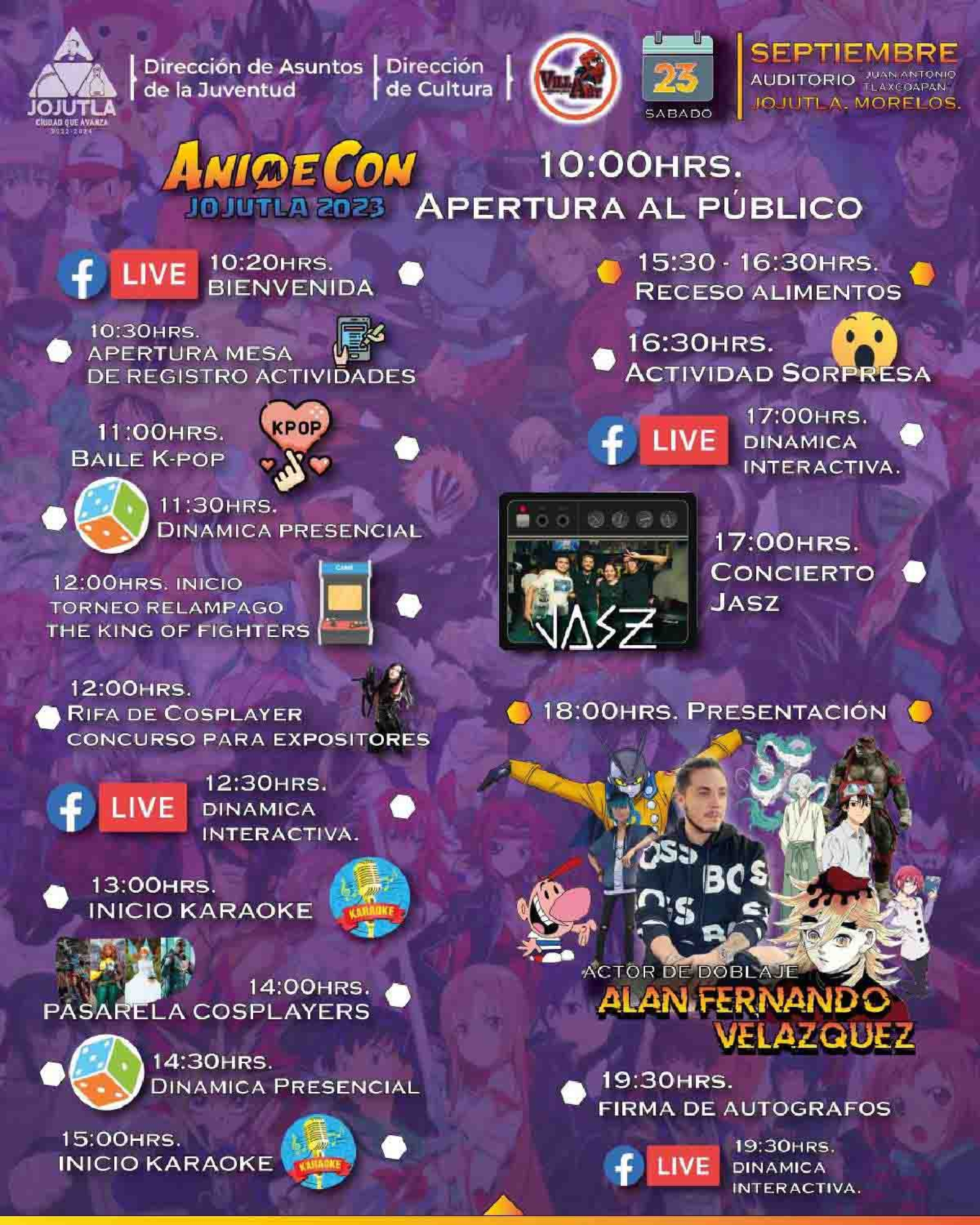 Anuncian la segunda edición del “Animecon Jojutla 2023”