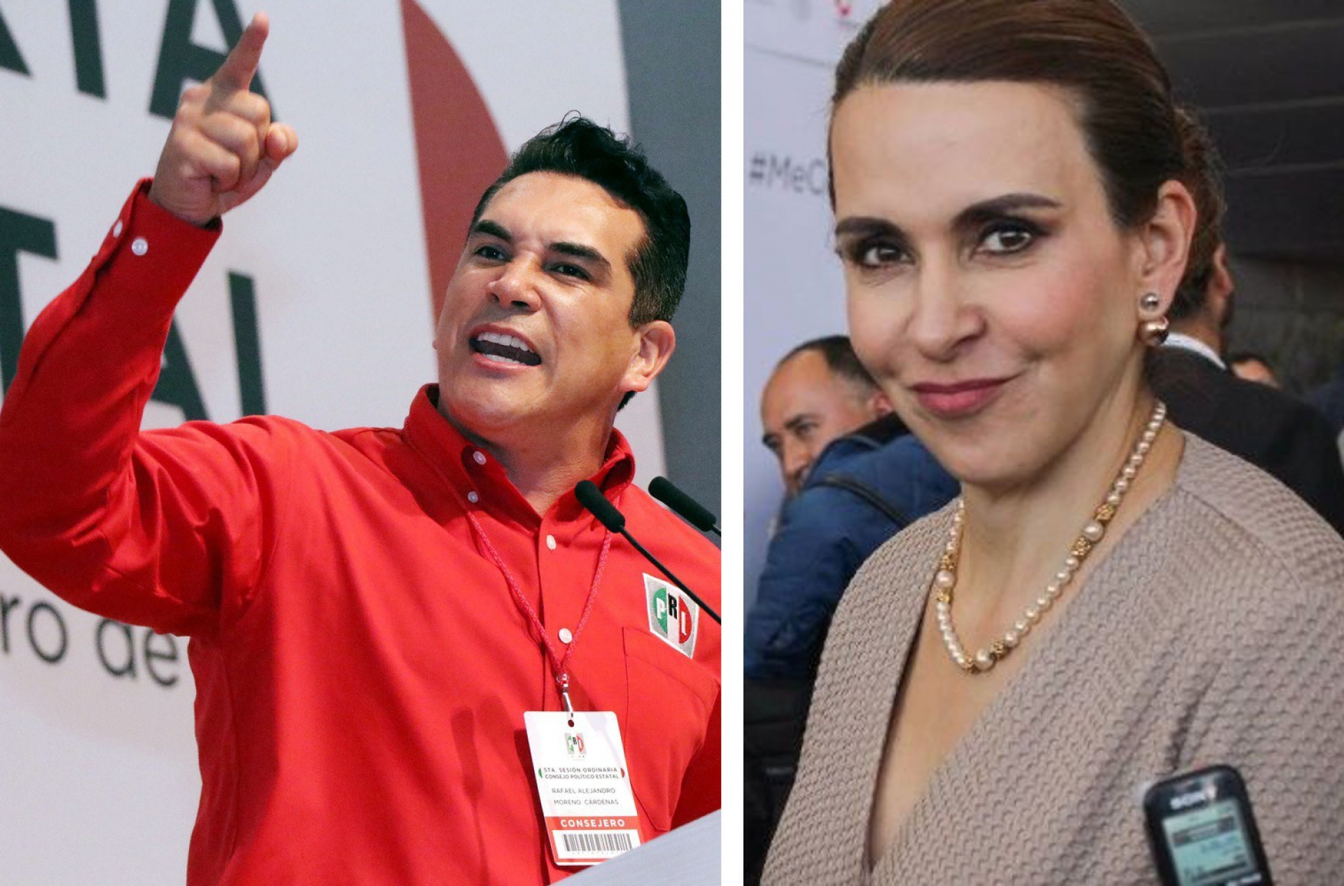 Hoy visitan Morelos Alejandro Moreno y Carolina Viggiano