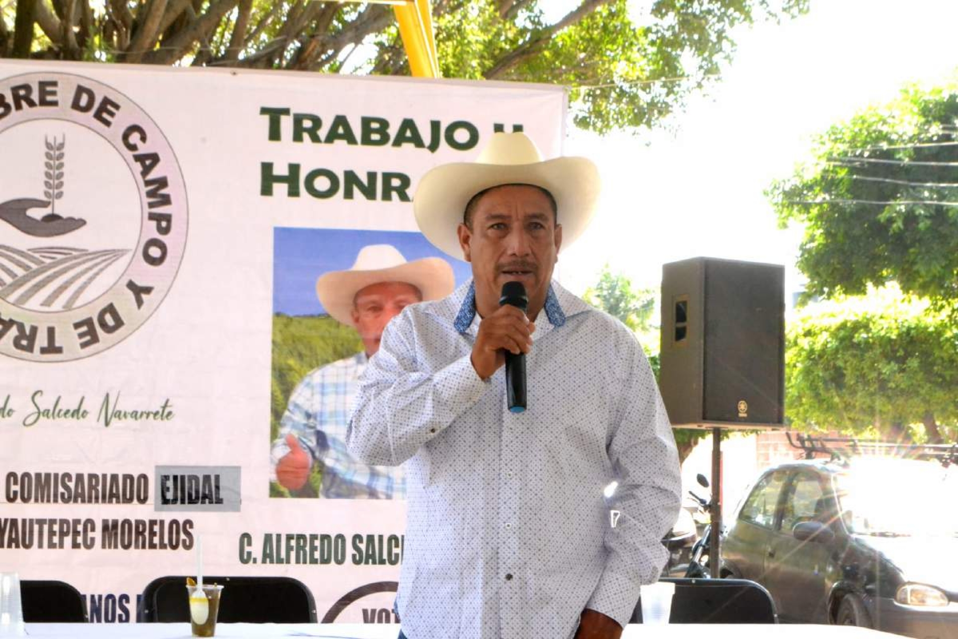 Alfredo Salcedo Navarrete, nuevo comisariado ejidal de Yautepec