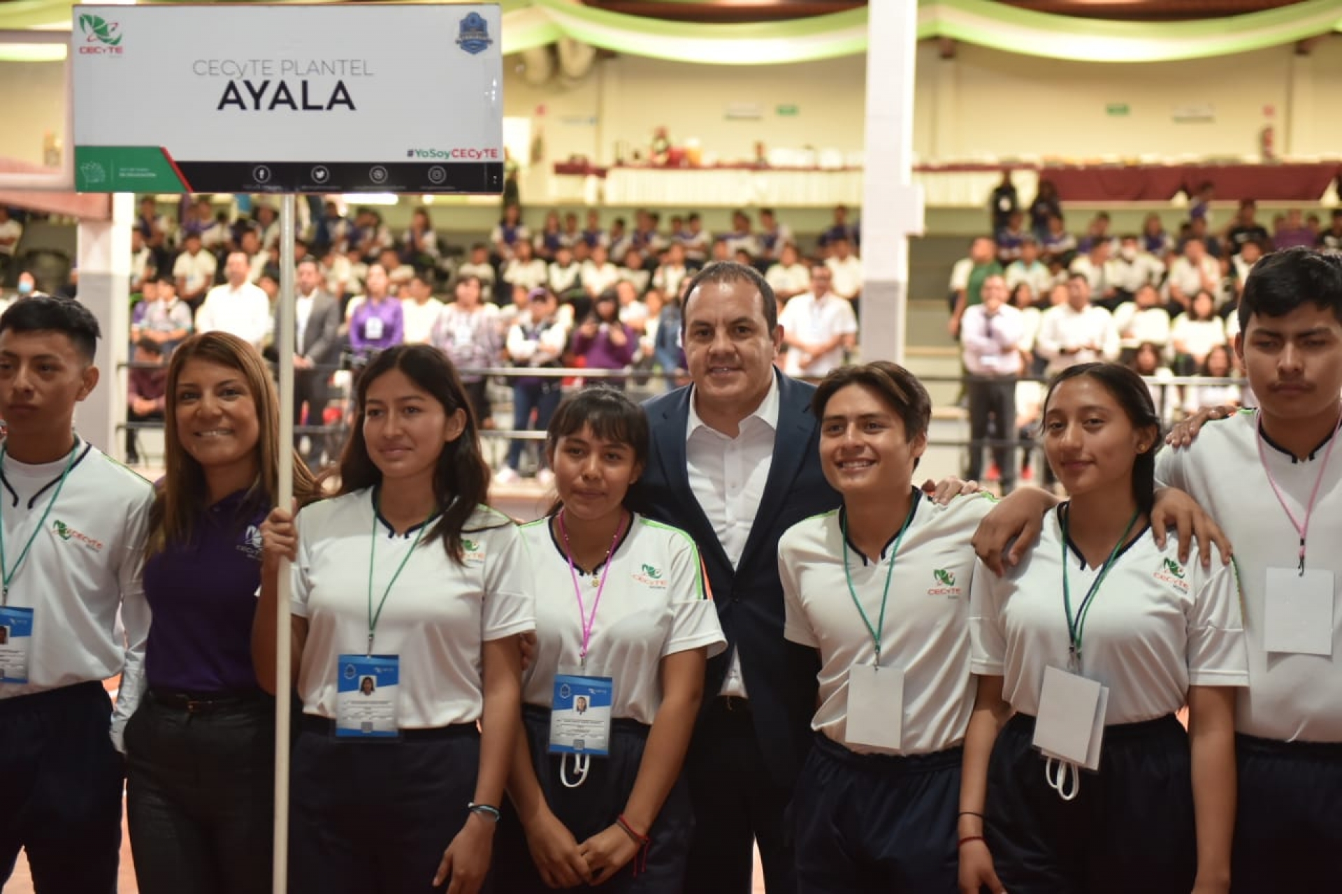 Inaugura gobernador XVIII Encuentro Estatal Deportivo CECyTE 2020