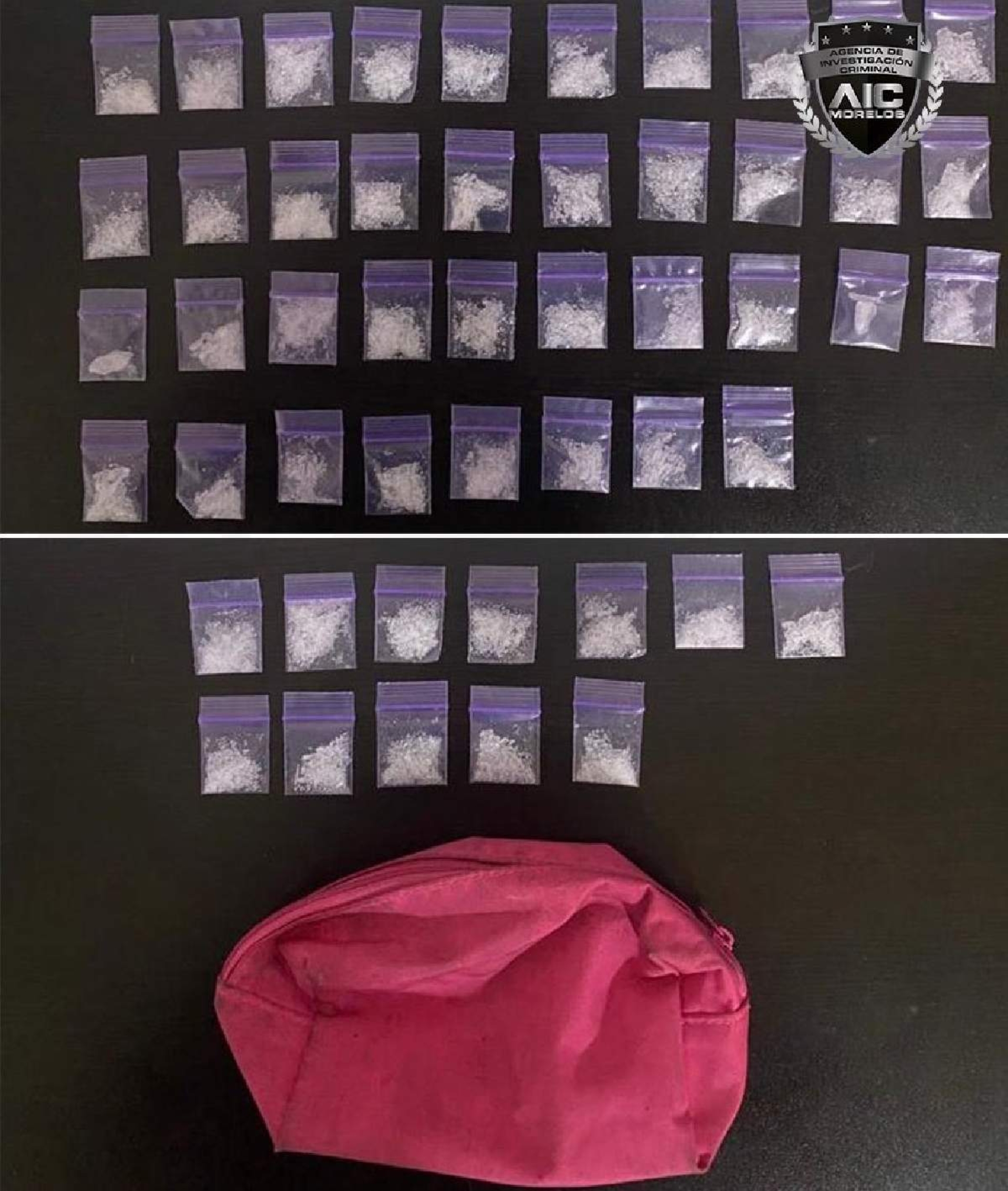 Atrapan a pareja en posesión de 'cristal'