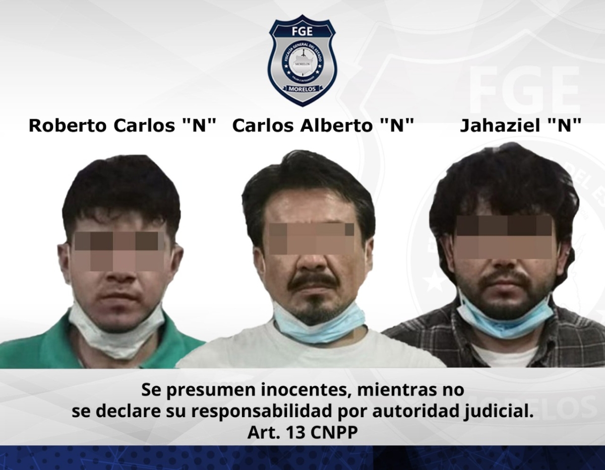 MP formula imputación contra presuntos integrantes de la banda de 'El Lentes'
