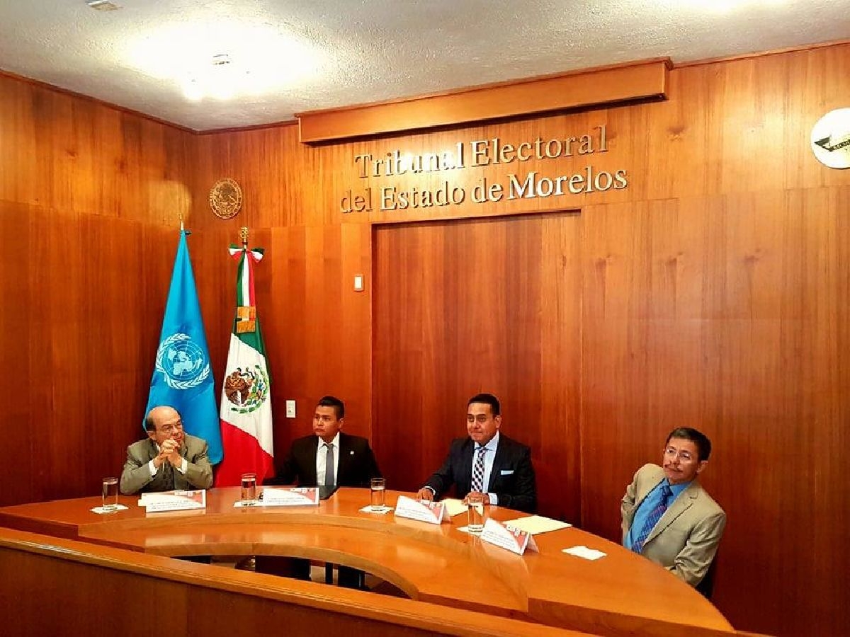 Firman convenio TEE y My World Morelos