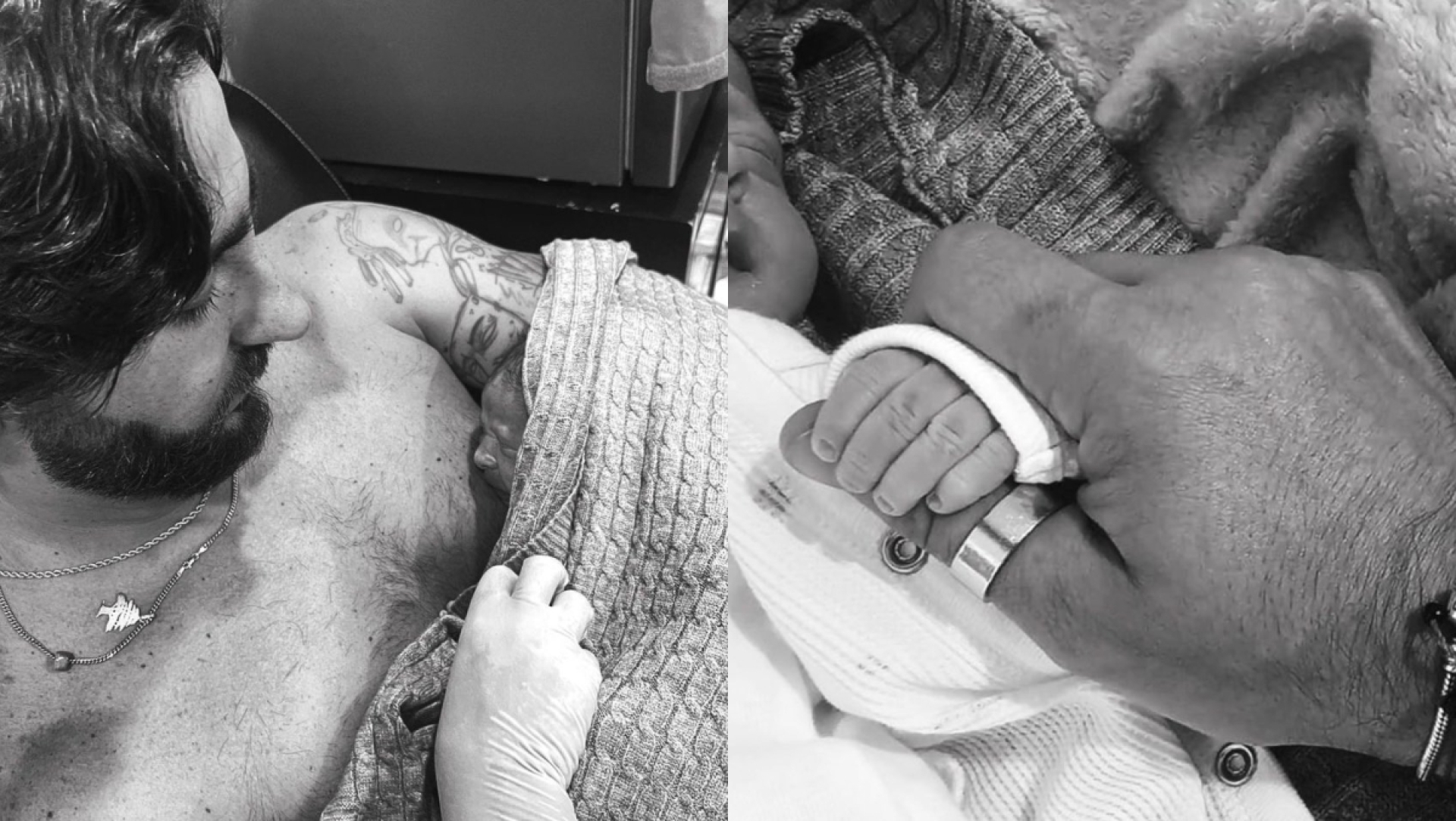 Luis Potro Caballero de 'Acapulco Shore' da la bienvenida a su primogénito