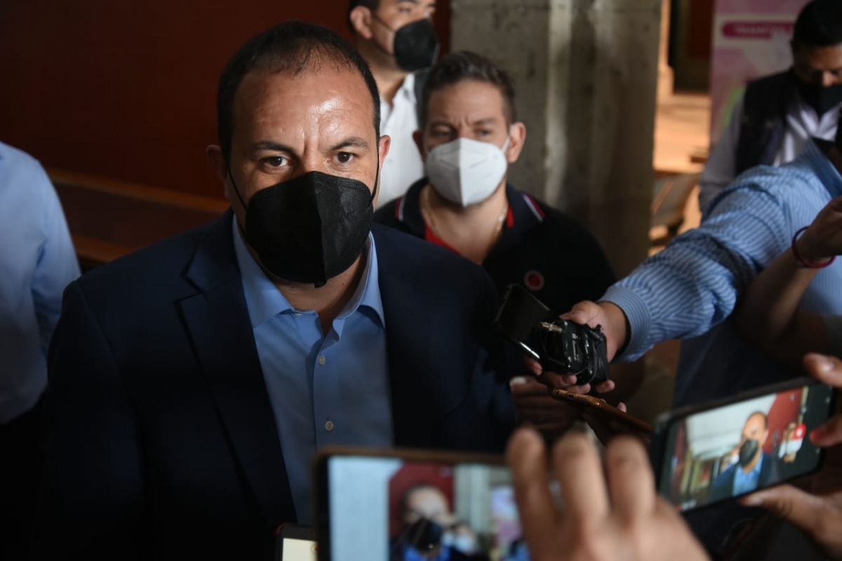 Exhorta Cuauhtémoc Blanco a fiscal general a presentar resultados de hechos delictivos