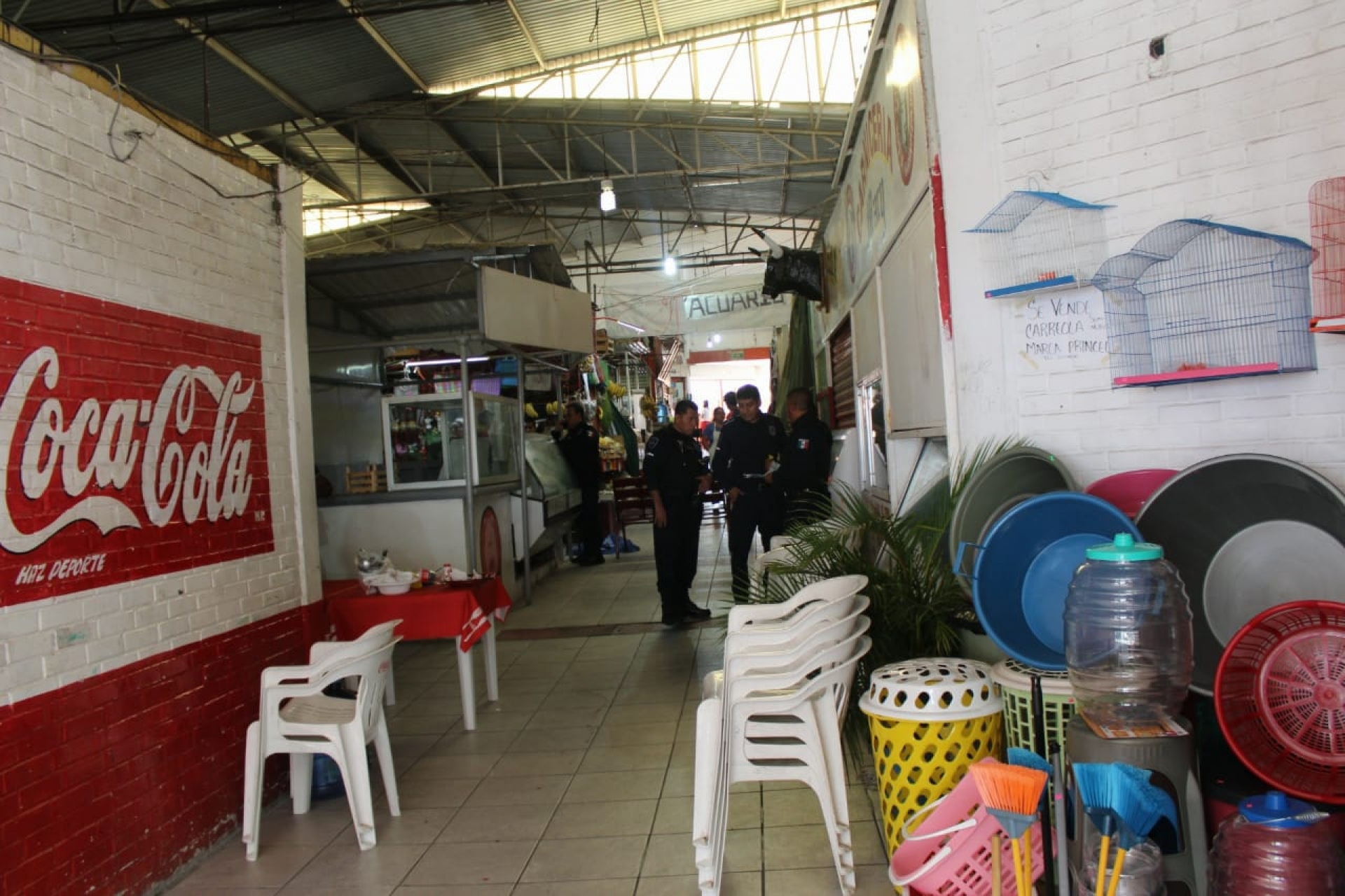 Asesinan a tiros a un hombre en el mercado de Alta Vista