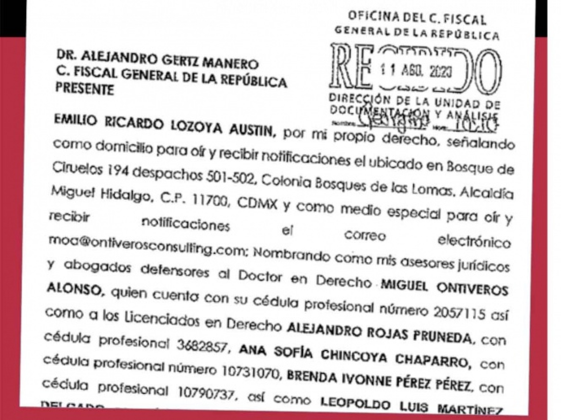 Lozoya culpa a tres expresidentes; desde 2010 Odebrecht infiltró al gobierno, afirma