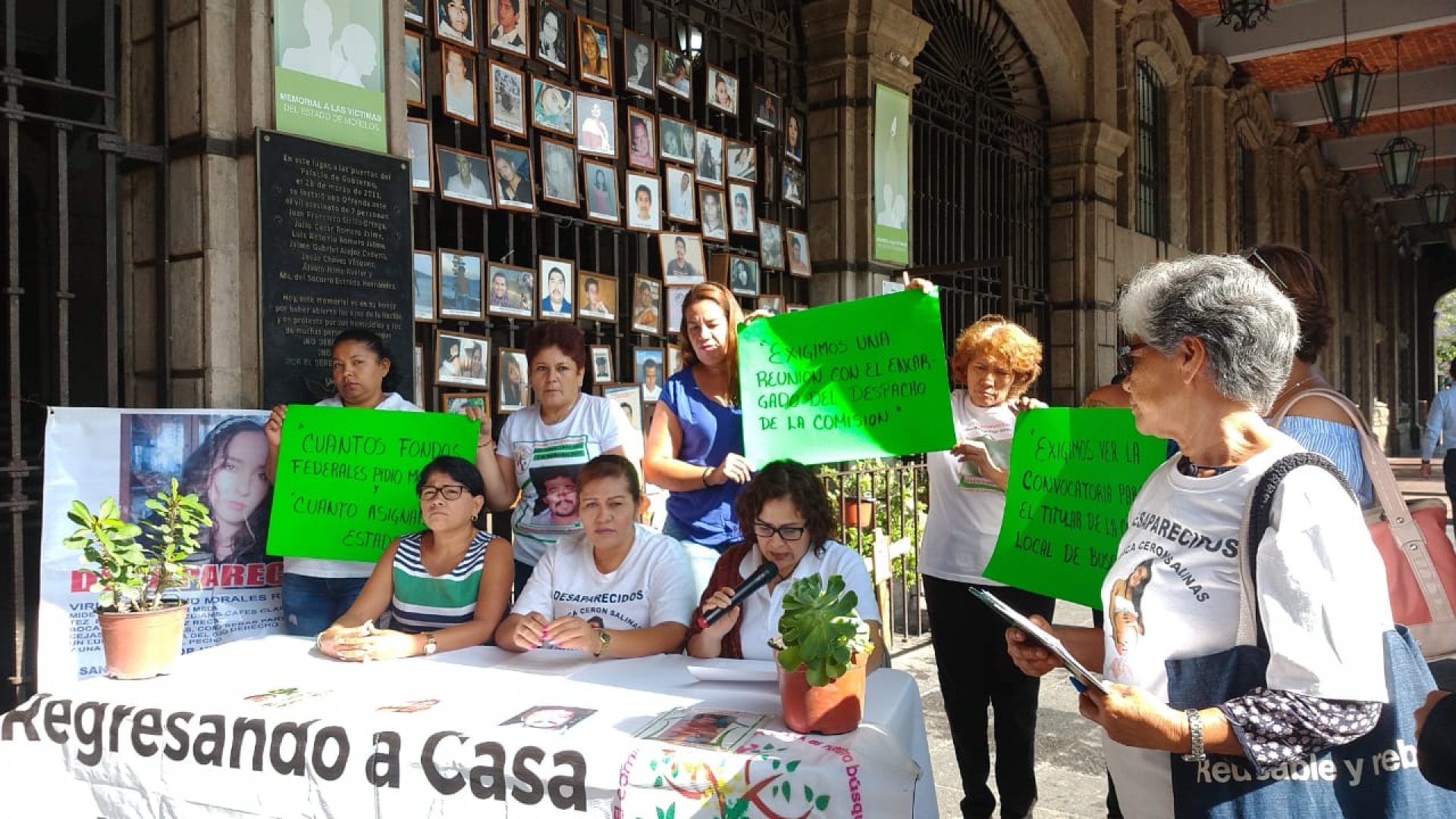 Demandan víctimas información respecto a la Comisión de Búsqueda de Personas