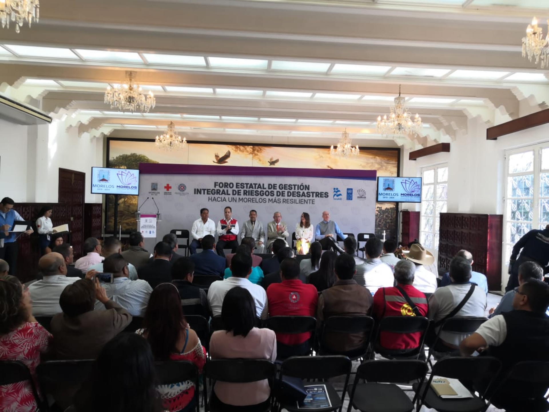 Llevan a cabo 'Foro estatal de gestión integral de riesgos de desastres'