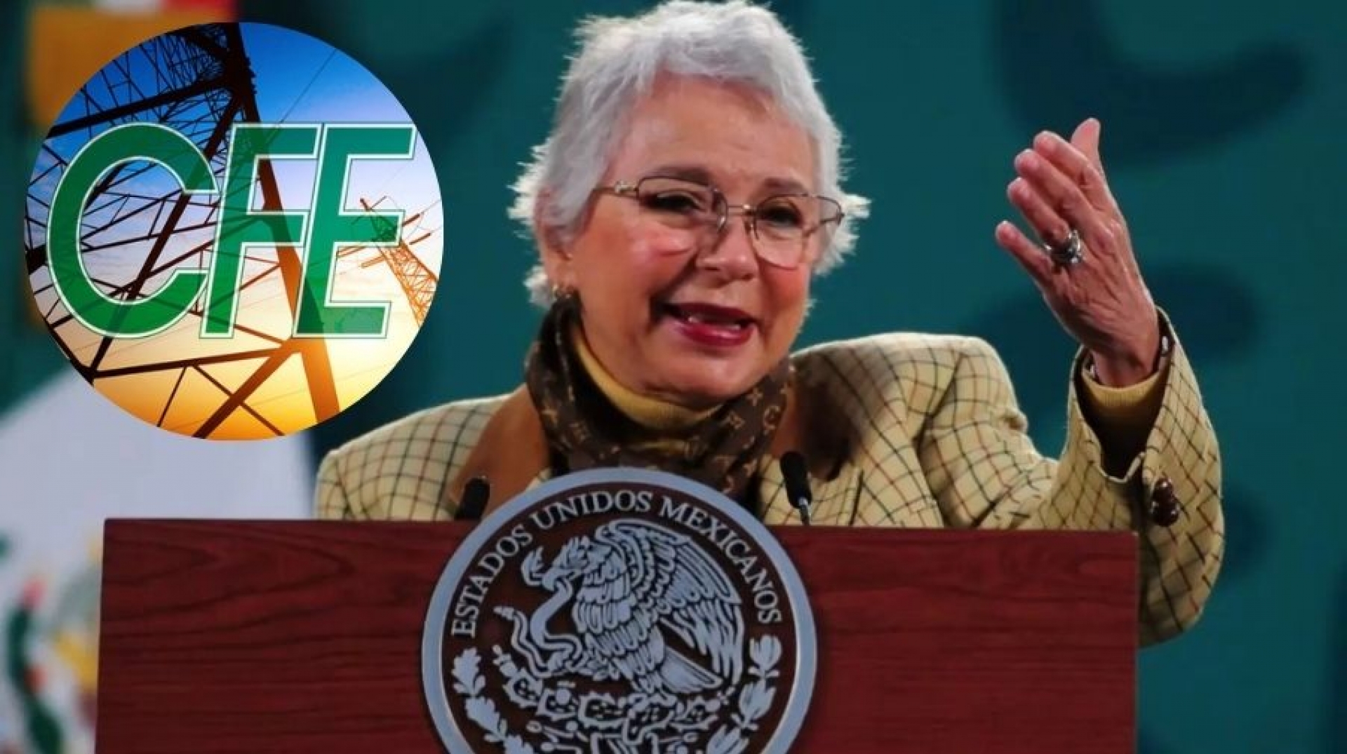 "Reforma eléctrica de AMLO no significa monopolio de la CFE": Sánchez Cordero