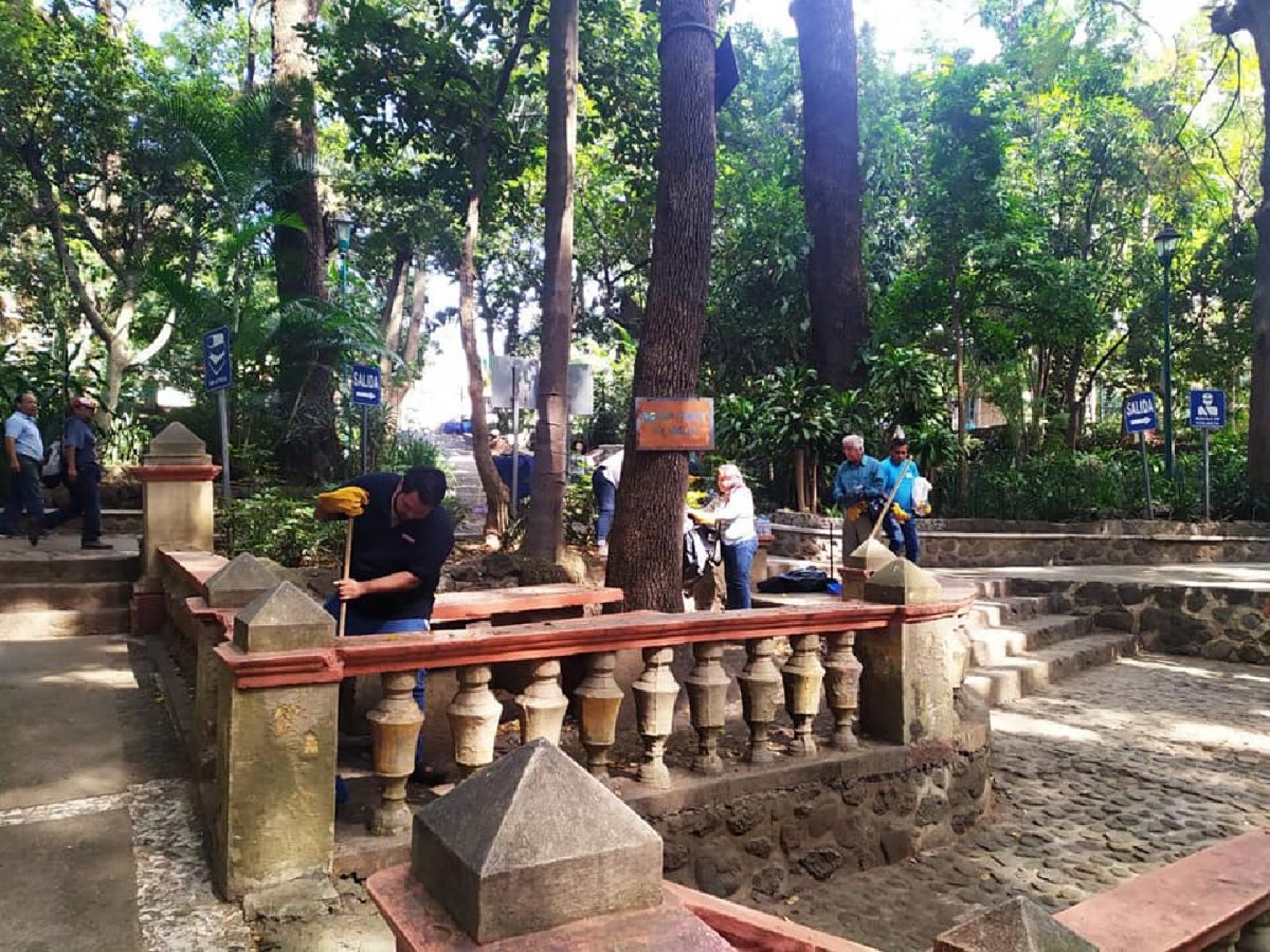 Inicia rehabilitación del parque Melchor Ocampo