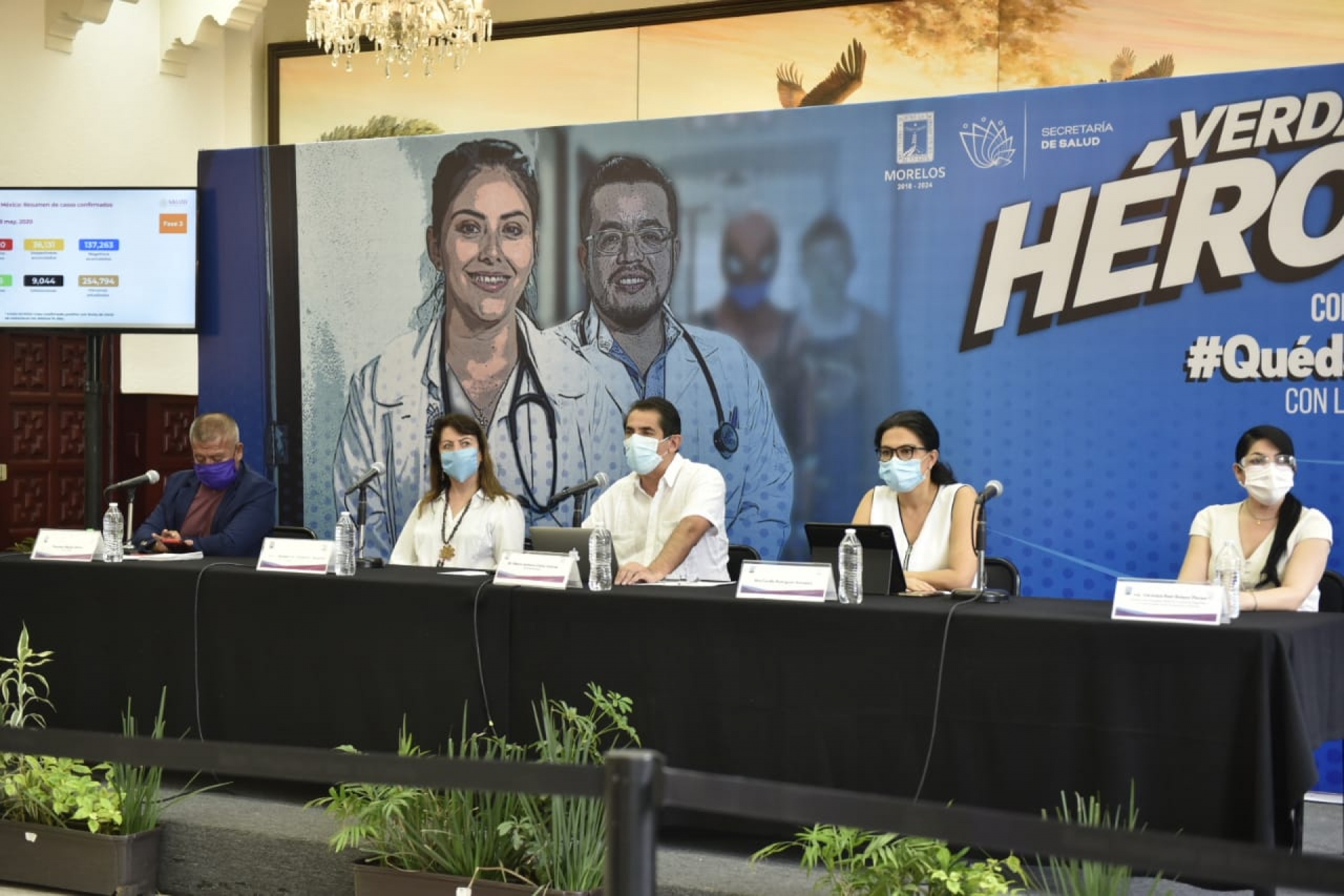 En Morelos autoridades reportan mil 369 casos confirmados acumulados de covid-19 y 269 decesos